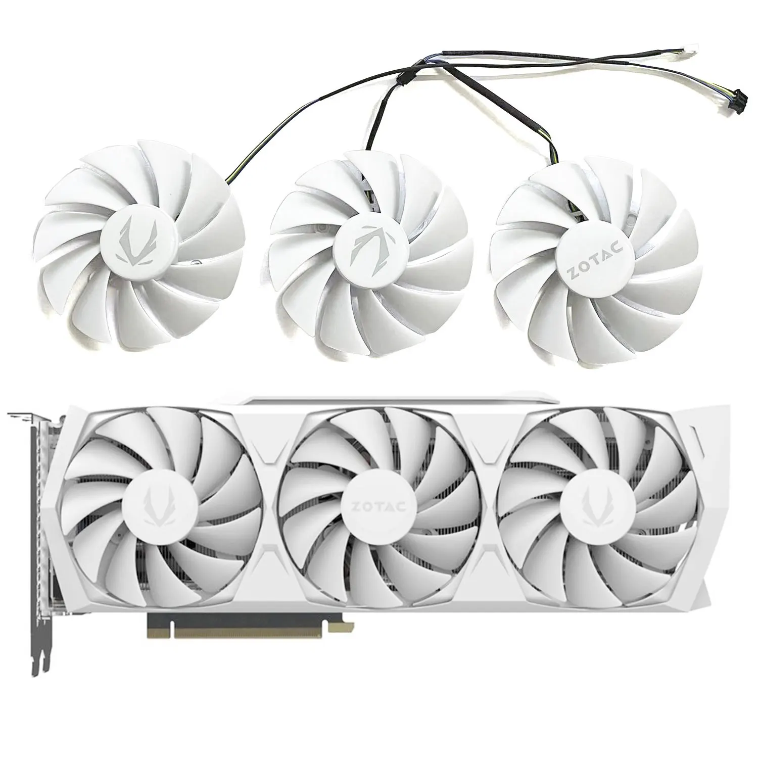 GA92S2U CF9015H12S 4PIN 88MM para ZOTAC GAMING GeForce RTX3080 RTX3080 Trinity OC edición blanca LHR RTX3070 Twin Edge OC Whit, nuevo