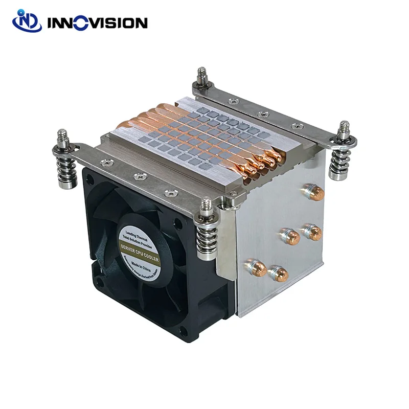 Disipador CPU 5 Heatpipes Intel Xeon LGA2011/2066 - 2U - imagen 5