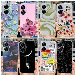 Funda Floral Realme C55 / Narzo N55 – Protección Antigolpes