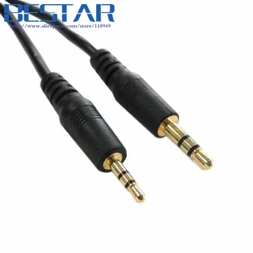 100cm 1m 3ft Audio estéreo para coche AUX Lin en cable de 3,5 mm a 2,5 mm