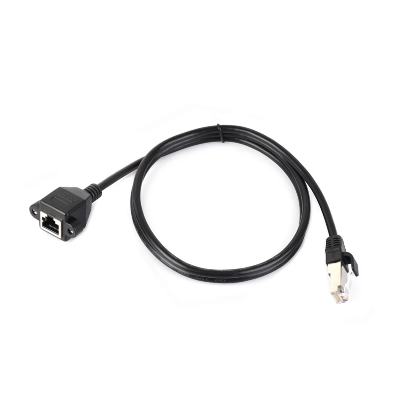 Cable de extensión Ethernet Waveshare RJ45 Cable de red CAT.5e de 1M Funda de PVC de hierro niquelado - imagen 5