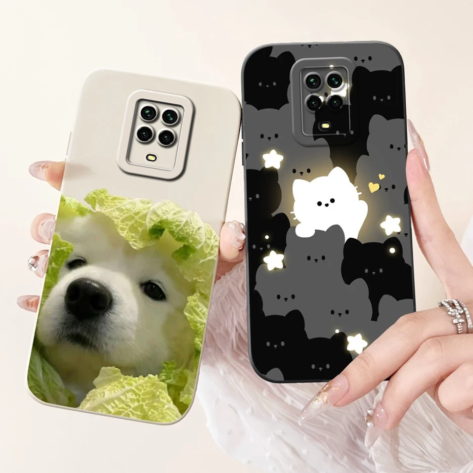 Para Xiaomi Redmi Note 9 Pro funda Note 9S lindo Panda funda de dibujos animados funda de teléfono de silicona suave para Redmi Note 9 Pro Max Note9 S bolsas - imagen 5