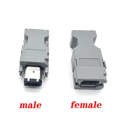 1pce 1394 codificador mo-1ex SM-6P/ 6E macho hembra stecker servo treiberowo yaskawa panasonic delta cn3 codificador stecker