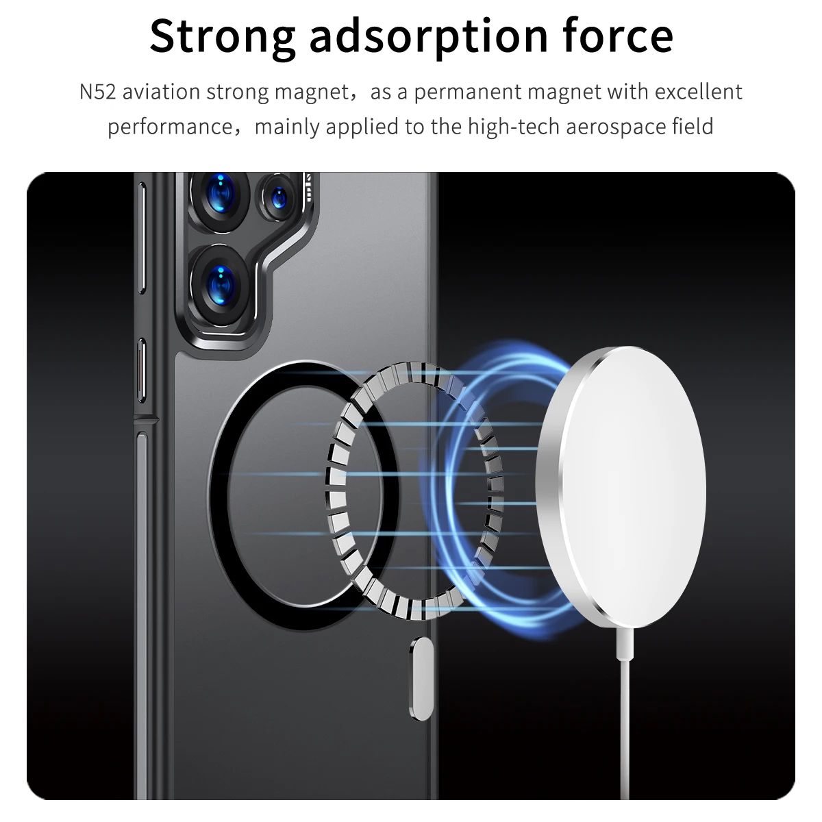 Funda oficial Original Splicing Skin Sensation Armor a prueba de golpes para Samsung Galaxy S25 S24 Ultra Magsafe híbrido teléfono contraportada - imagen 5