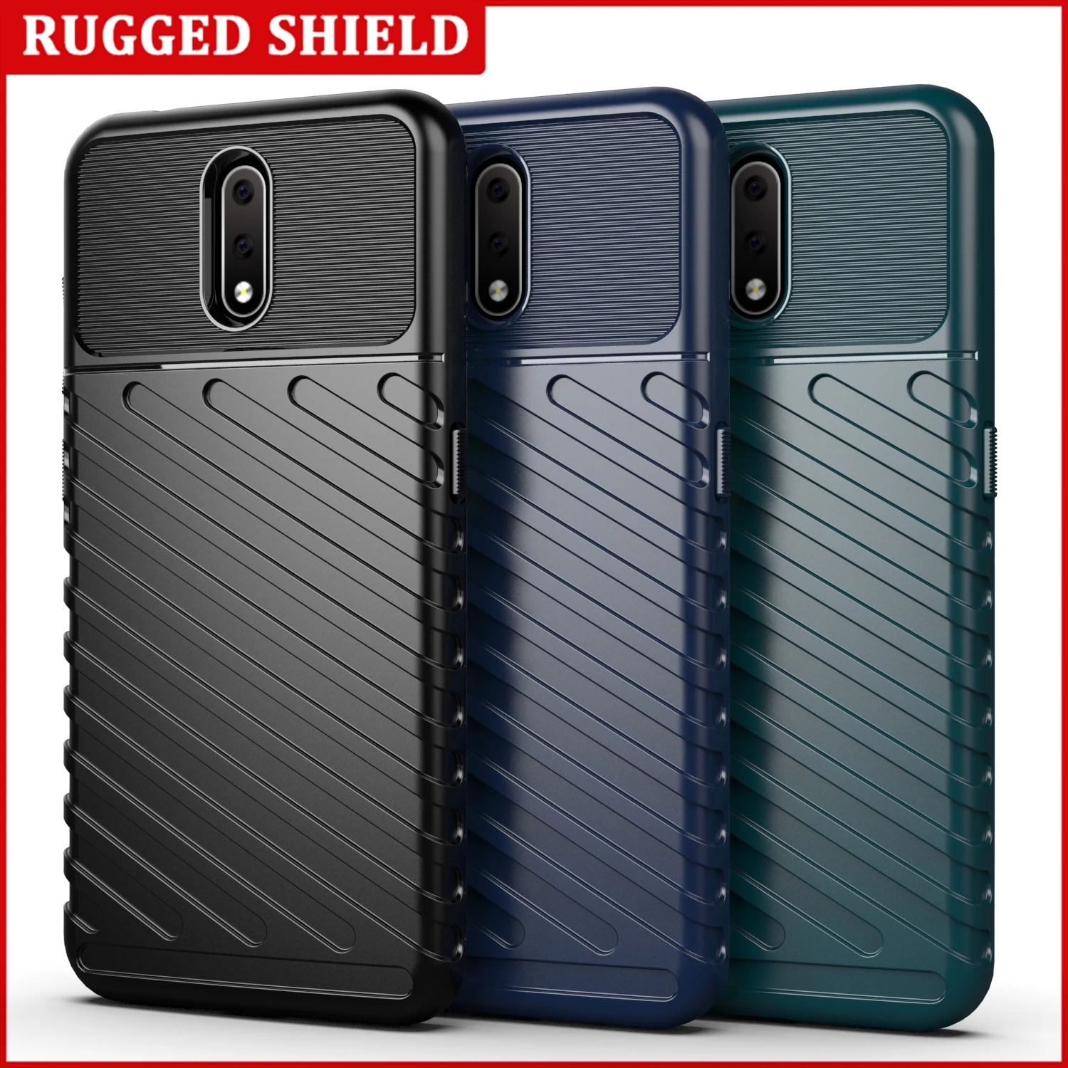 Funda de silicona a prueba de golpes para Nokia 2,3, carcasa de lujo - imagen 2