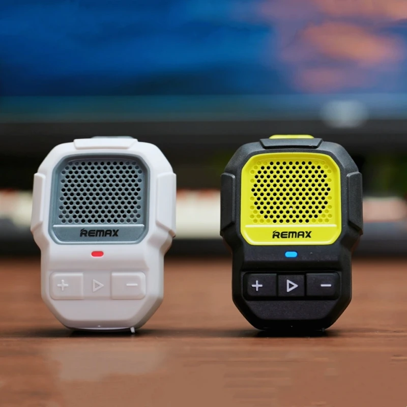 RB-M12 Mini Altavoz Bluetooth inalámbrico con Clip recargable IP67 reproductor de música impermeable micrófono HD incorporado llamada manos libres - imagen 3