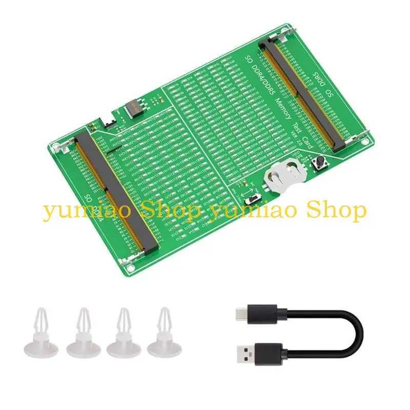 Laptop 587b así DDR4 Tarjeta prueba memoria DDR5 Herramienta prueba circuito PCB para placa adaptadora - imagen 4