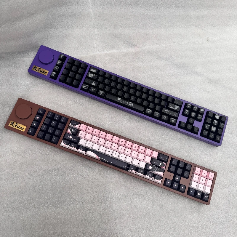 Nuevo Machete Washboard V2 Kit de teclado mecánico Cusom inalámbrico Bluetooth modo Dual Hot-swapZMK CNC perilla de aluminio teclado DIY