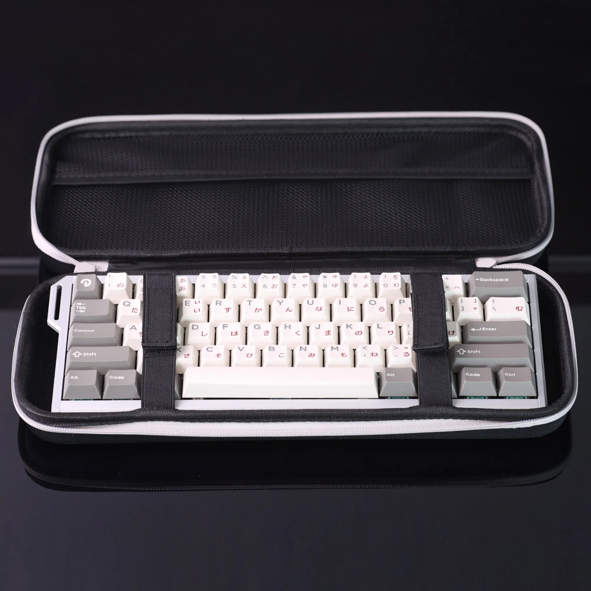 Chosfox-Bolsa de almacenamiento para teclado portátil, bolsa para teclado mecánico de gran capacidad, bolsa protectora impermeable de tela gruesa 60/61/64 - imagen 2