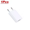 1Pcs EU Plug White
