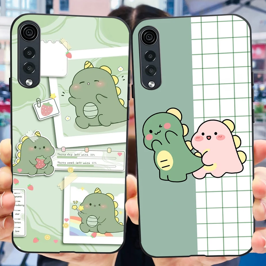 Para LG Velvet 5G funda LM-G900N nueva moda cubierta trasera pintada 6,8 ''funda de teléfono suave de silicona para LG Velvet 5G UW LM-G900V parachoques - imagen 5