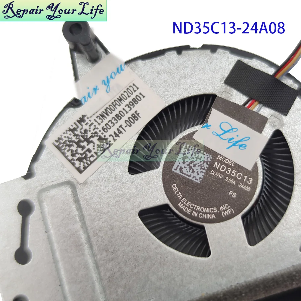 Ventilador de refrigeración para Asus ROG Ally X RC72LA 2024, consola portátil, piezas de PC, enfriador 13NV00F0M02021 13NV00F0M03011 ND35C14 ND35C13-24A08 - imagen 5