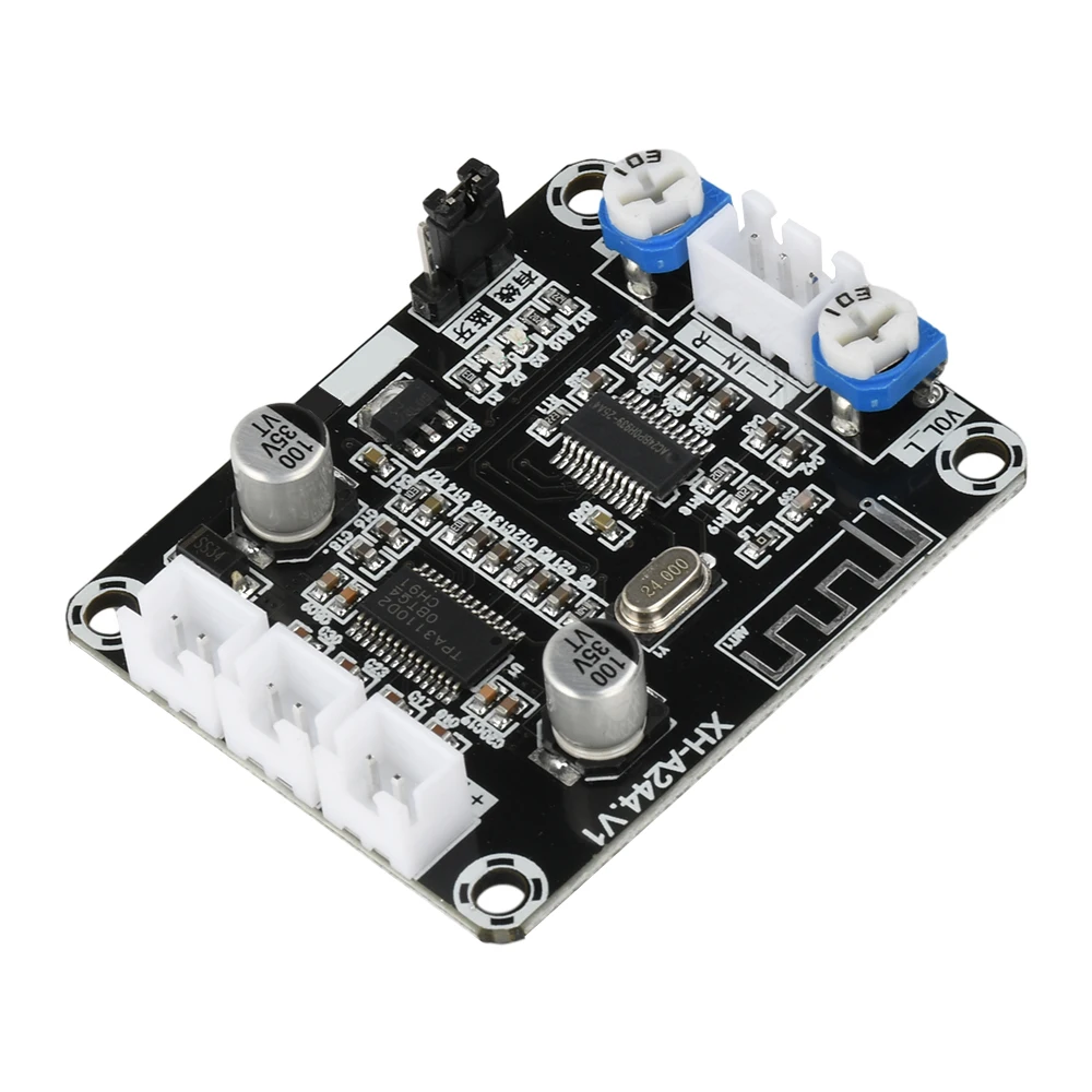 DC12~24V Bluetooth Audio Amplifier Module XH-A244 Digital Amplifier Board 2.0 Dual Channel 30W*2 HiFi Stereo Amplifier - imagen 5