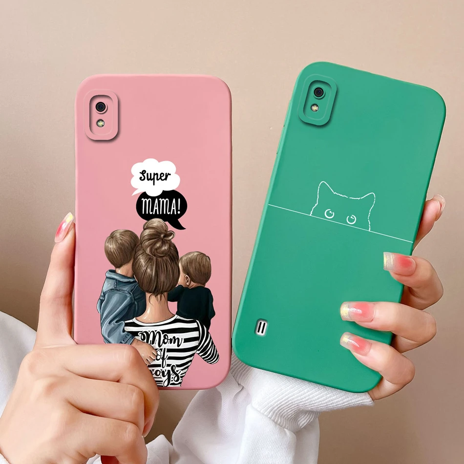 Funda creativa para Samsung A10, A10S, M01S, silicona líquida suave, cobertura completa, protectores antichoc para Samsung Galaxy A 10 - imagen 3