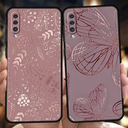 Funda Mármol Rosa Dorado para Samsung Galaxy A56 A54 A36 A26