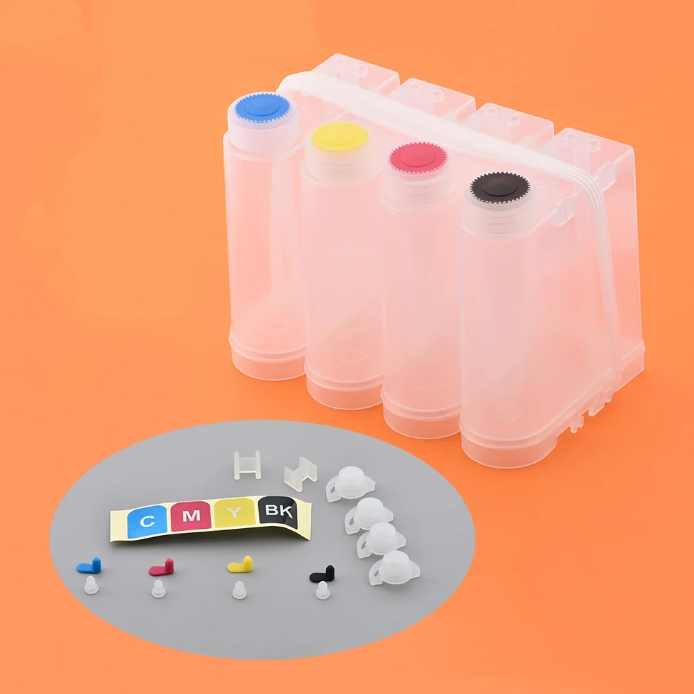500ml Ciss Ink Tank for HP Canon Epson Brother Printers 4 Colors DIY Universal Ciss Tank Pipelines - imagen 5