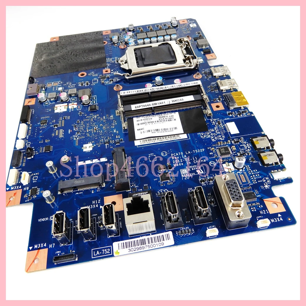 Placa base LA-7522P UMA para ASUS ET2210 ET2210E ET2210I ET2410 ET2410I placa base para ordenador portátil 100% probado OK - imagen 5