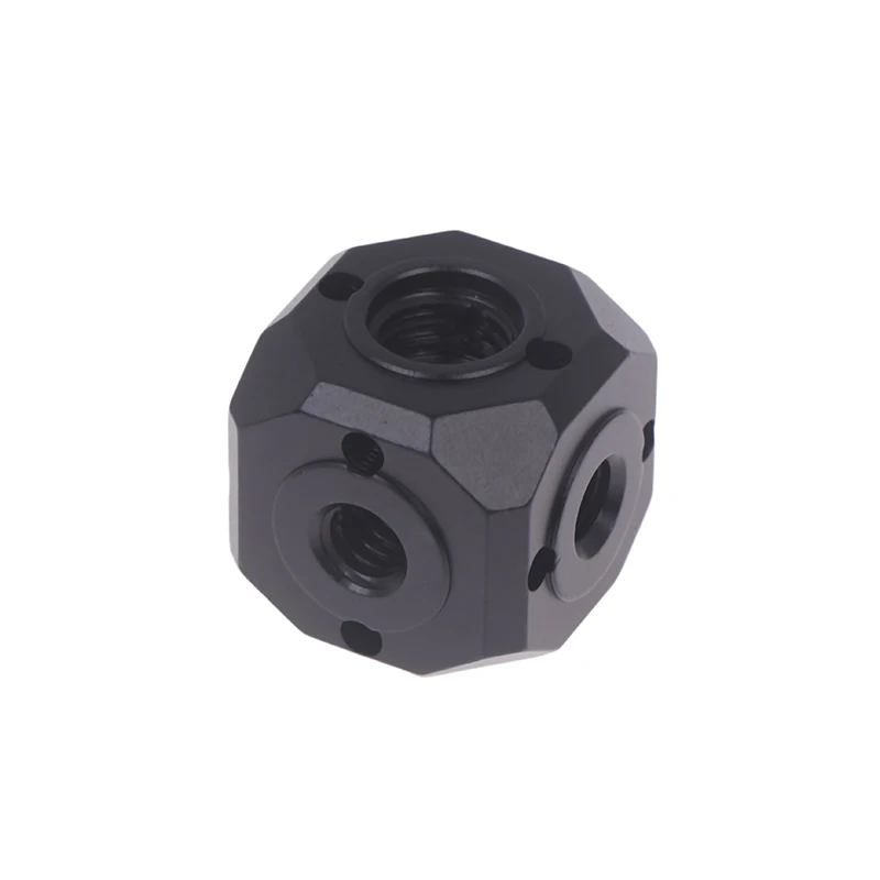 Cabezal de montaje de extensión para flash de brazo mágico; Adaptador universal de orificio para tornillo para trípode Magic Cubic - imagen 4