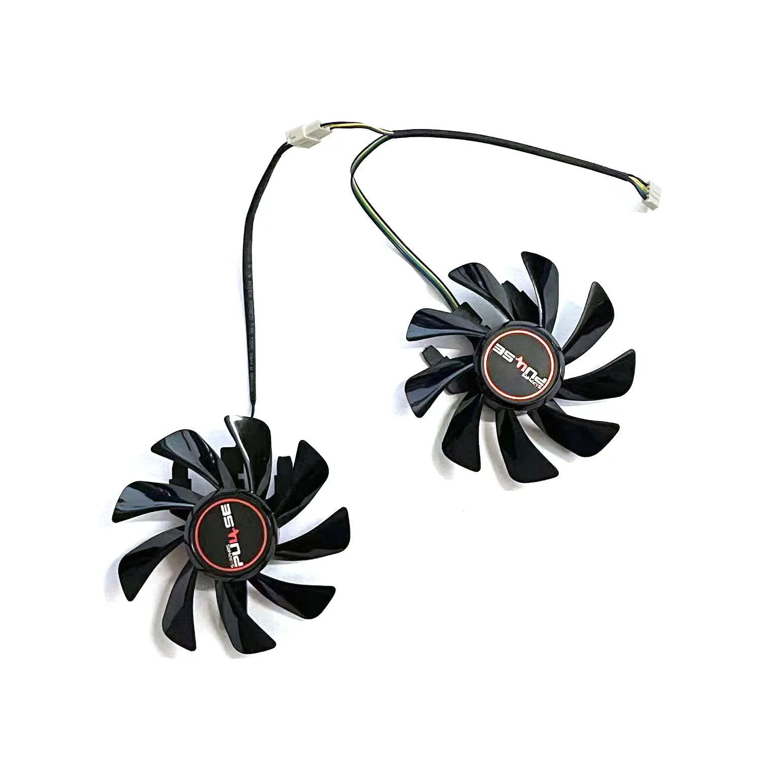 UKGF nuevo ventilador de repuesto DIY 4PIN 85MM FDC10H12D9-C T129215SU para tarjeta gráfica Sapphire Pulse AMD Radeon Rx 6600 6650 XT - imagen 5