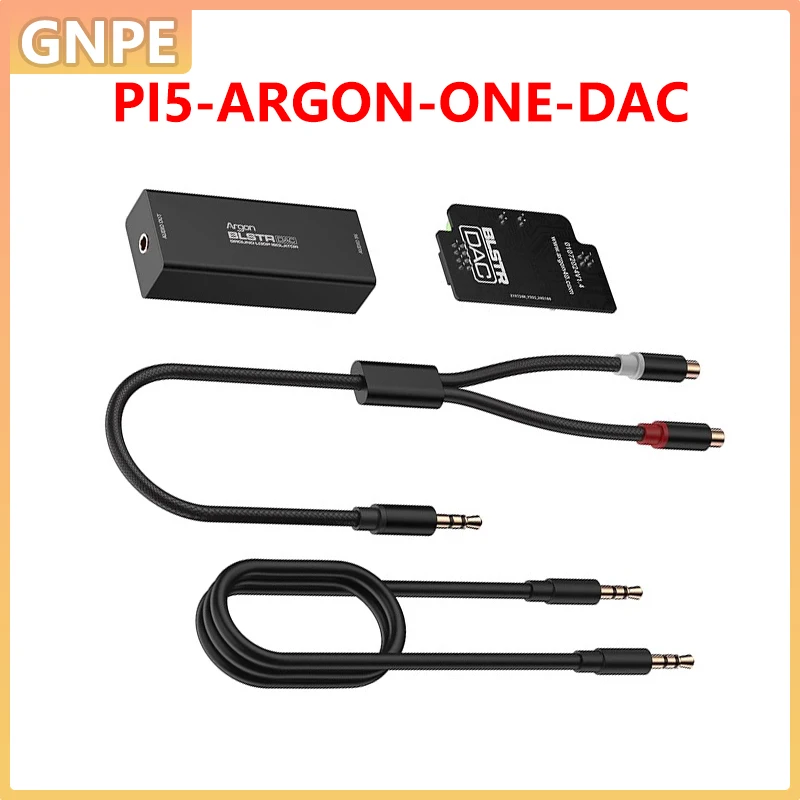 Raspberry Pi 5 PCM5122 tarjeta de sonido BLSTR DAC Argon ONE V3 funda accesorios dedicados
