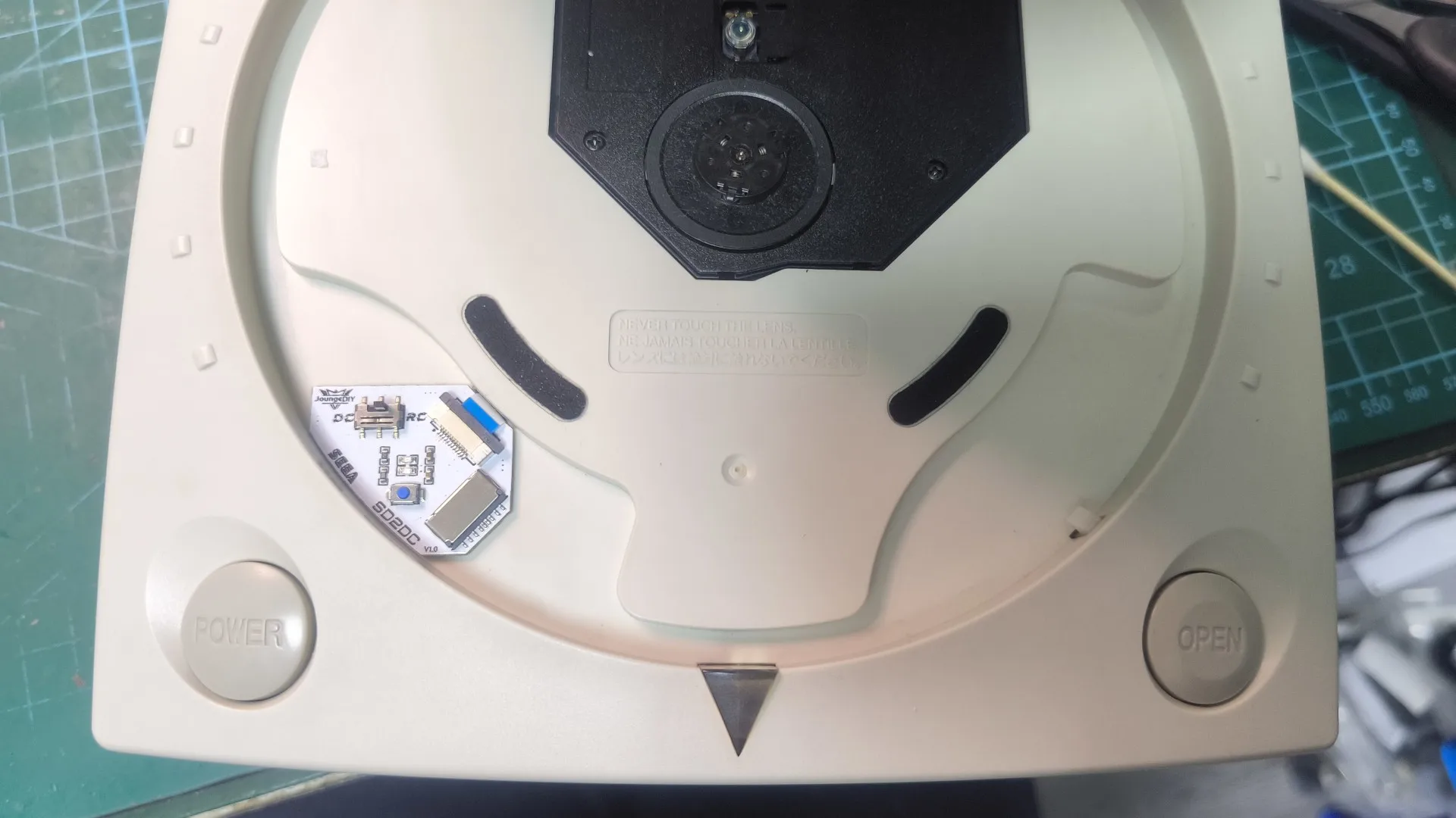 Kit de cargador SD Dreamcast SDL - Solución externa sin disco con interruptor BIOS y botón de reinicio, compatible con mods HDD - imagen 5