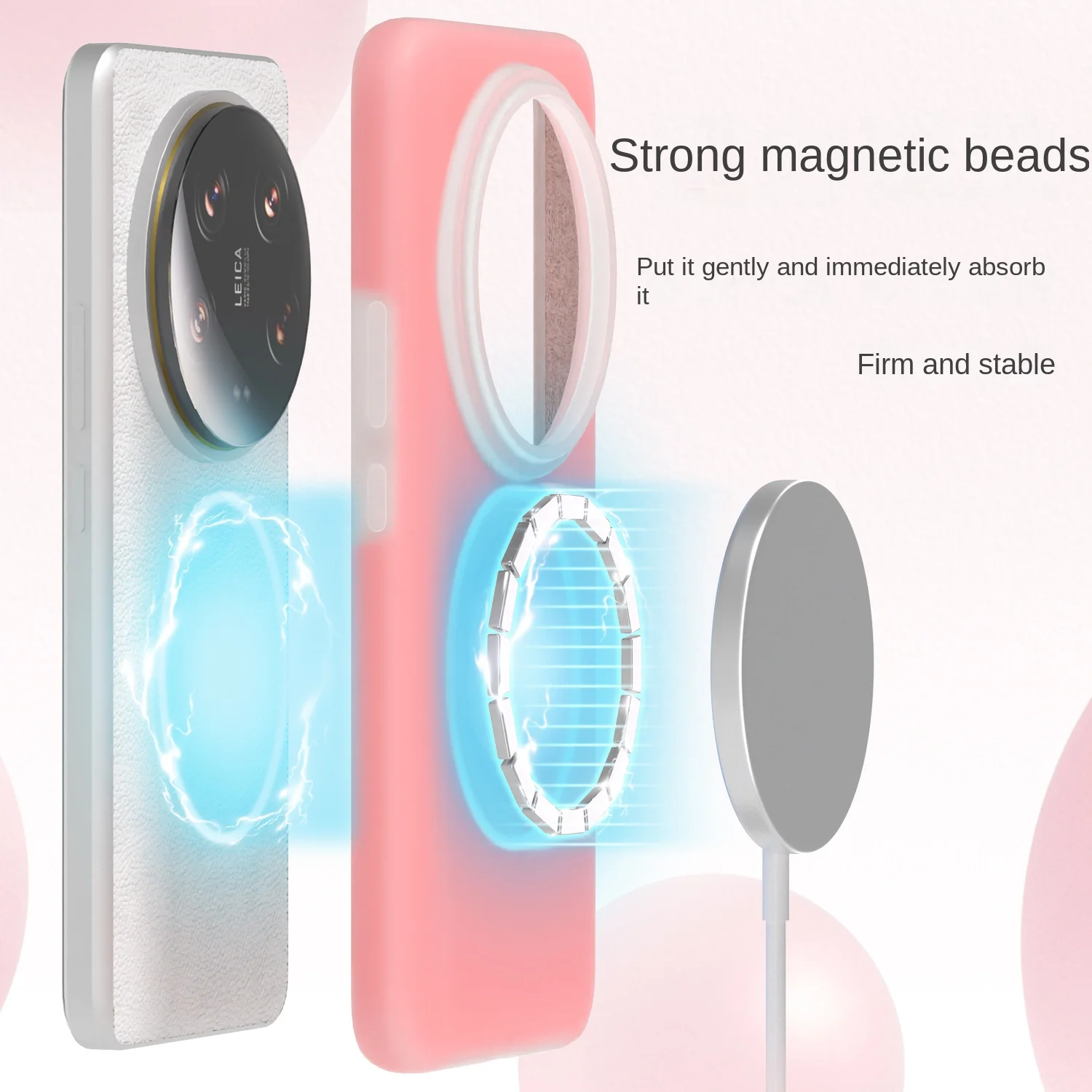 Para Huawei Honor Magic 7 Pro funda de silicona líquida suave MagSafe carga inalámbrica funda protectora trasera para Magic 7 6 5 Pro 6lite - imagen 4