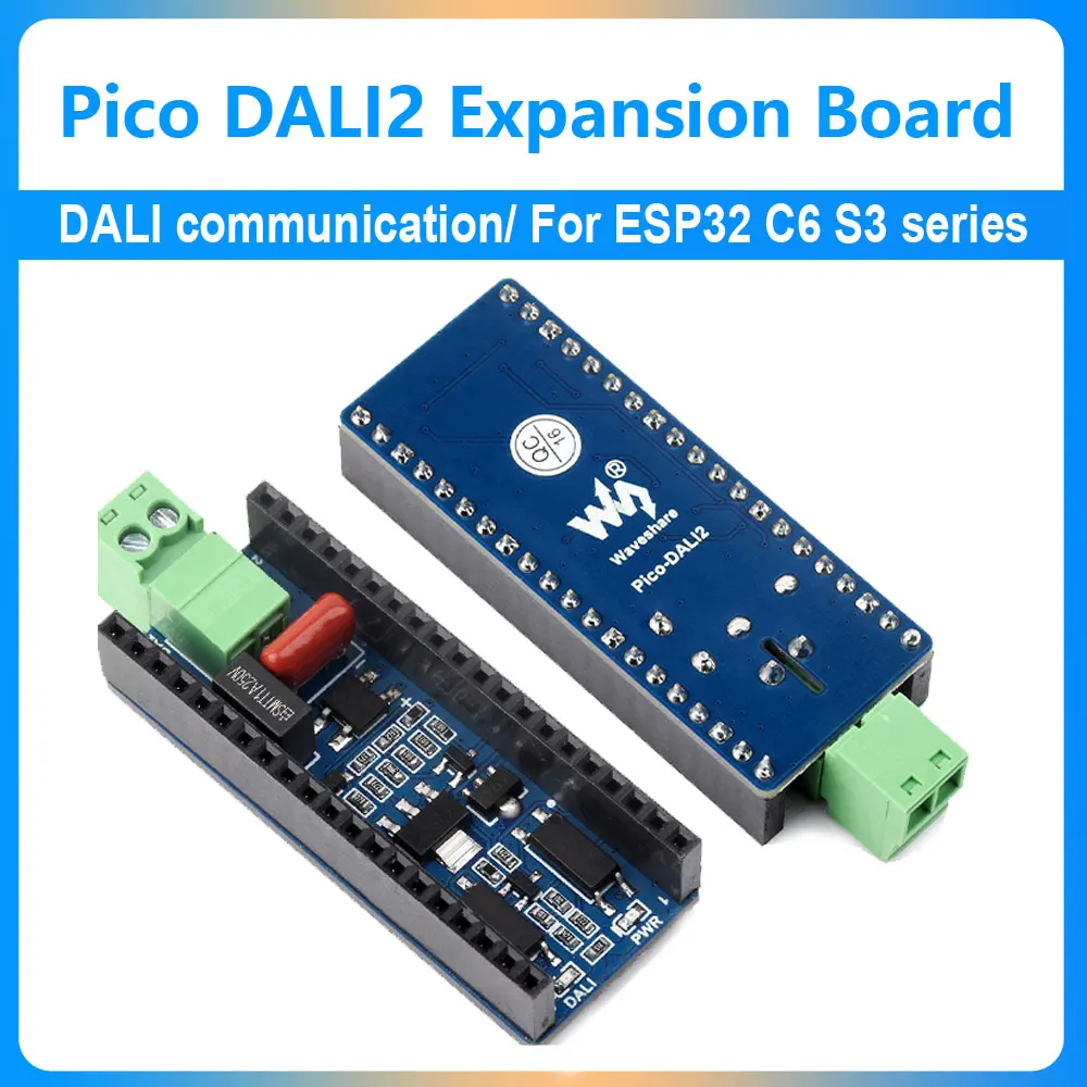 Pico placa de expansión de comunicación DALI2 DALI para ESP32 C6 S3, control de múltiples LED