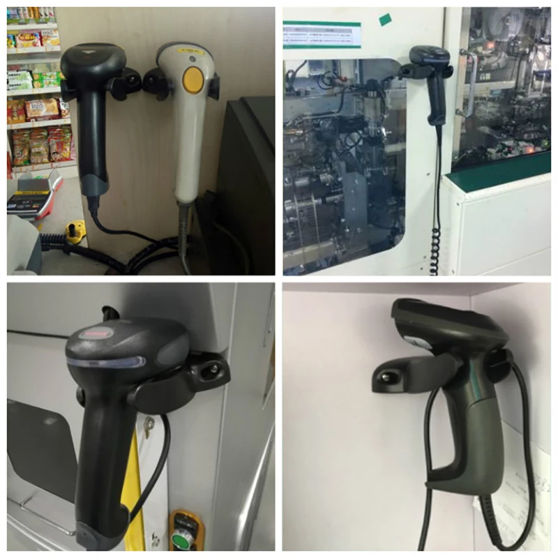Soporte Universal para Escáner de código de barras, soporte para la mayoría de las pistolas de escáner de código de barras