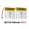 582728 400mAh 2PCS