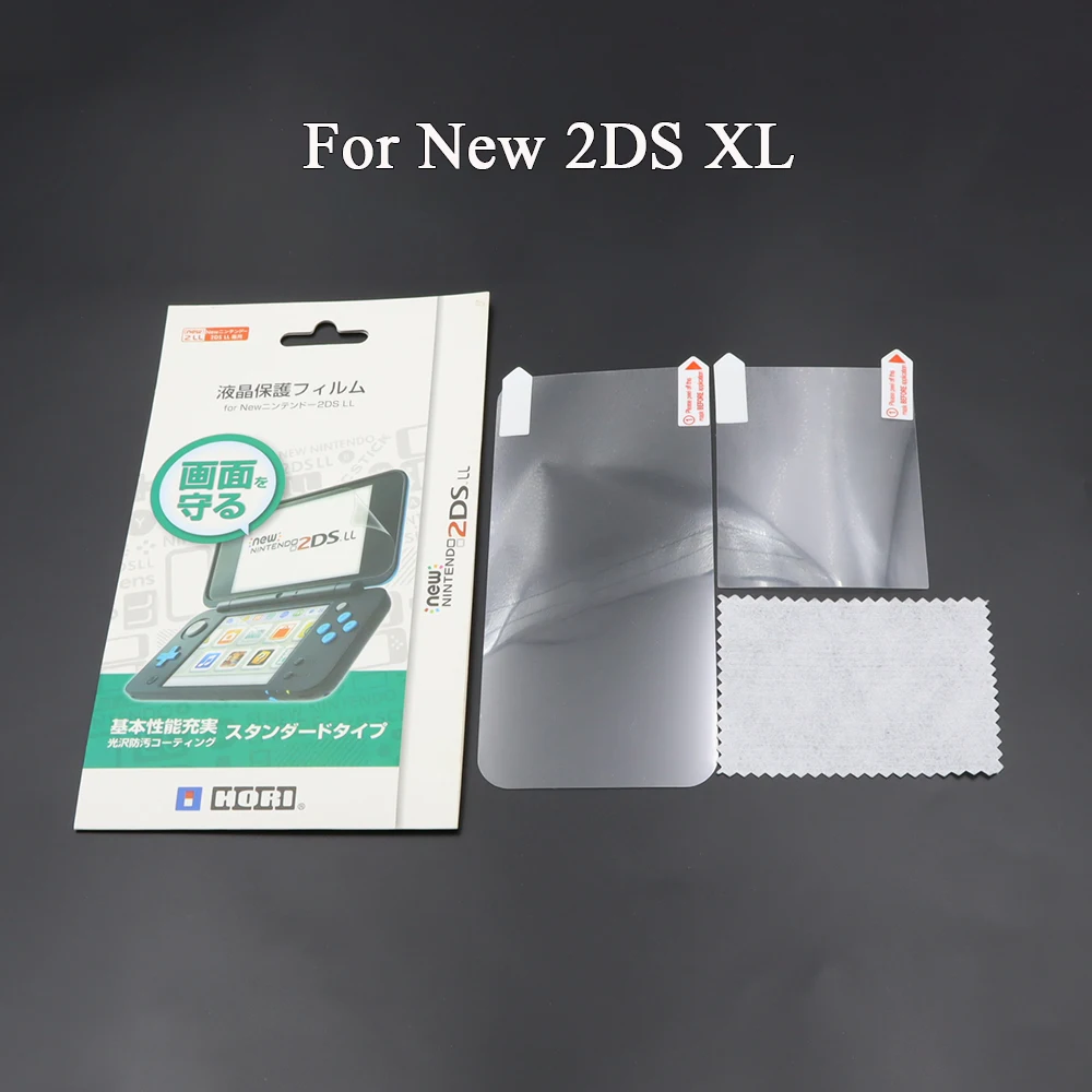 1 Uds película protectora de pantalla para NDS NDSL NDSi XL LL Protector superior inferior cubierta de piel para PSV 1000 2000 PSP 3000 nuevo 2DS 3DS XL LL - imagen 4
