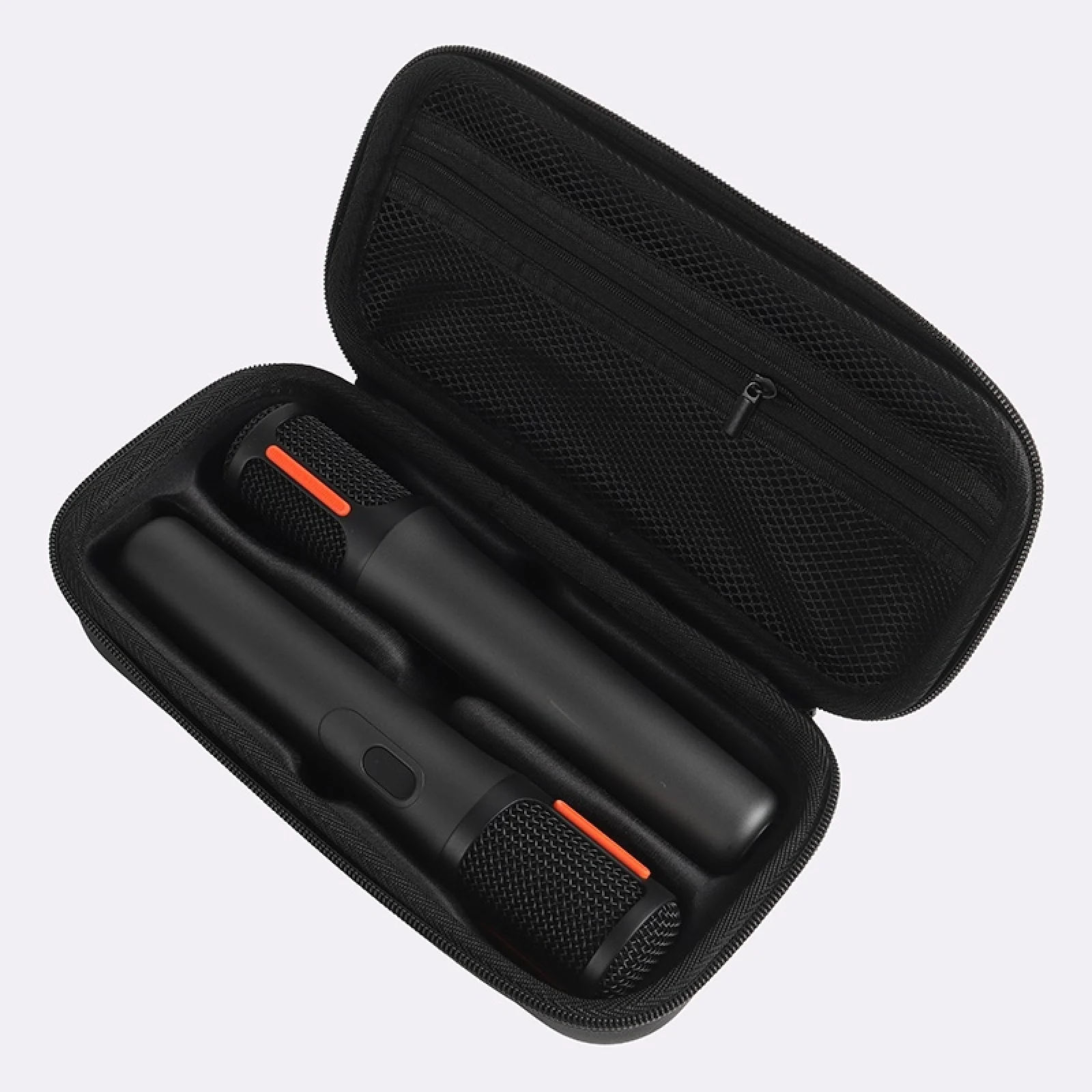 Estuche inalámbrico para micrófono para micrófonos digitales JBL PartyBox Wireless Mic-2X, bolsa de almacenamiento de viaje portátil con caja de micrófono (solo estuche) - imagen 5