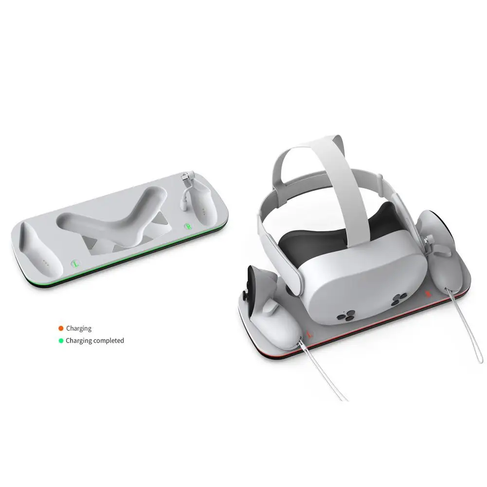 Base de carga para casco Meta 3S VR, controlador VR, estación de carga Universal con accesorios de indicador LED - imagen 5