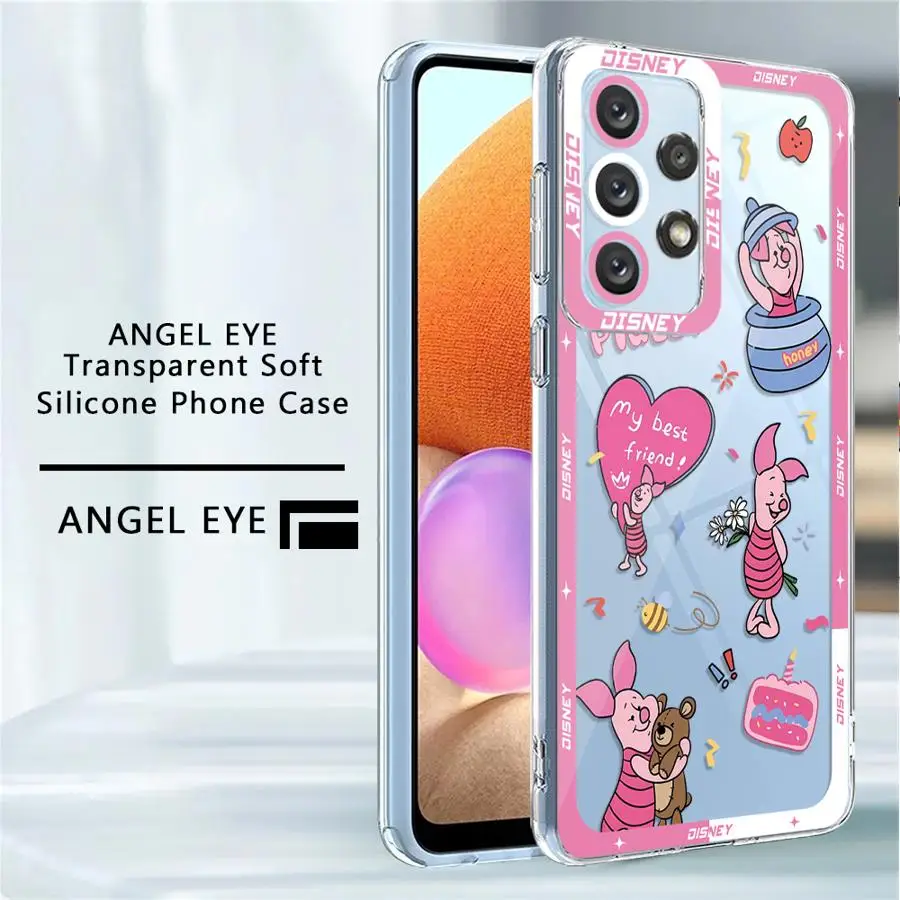 Funda de teléfono Disney Winnie Bear Tigger para Samsung, A13, A14, A15, A23, 4G, 5G, A24, 4G, A25, A33, A34, A53, A54, A73, A35, A55, bolsa 5G - imagen 2