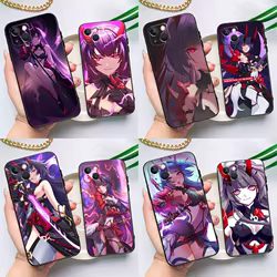 Funda Herrscher of Thunder Honkai Impact 3 para Oppo A40 A60 A80 A76 A96 A16 A17 A57 A18 A38 A58 A78 A98 A15 A54 A74 A94 A6 A5 Pro
