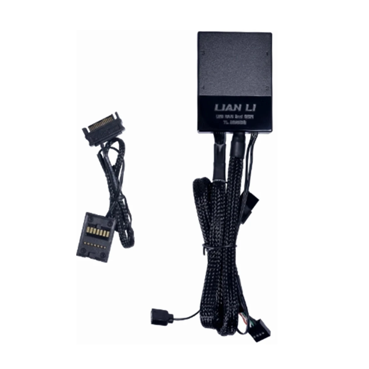 Controlador LIANLI UNI HUB serie TL, el controlador para ventiladores LCD UNI FAN TL y TL. Negro. Controlador de ventilador TL de 4 generaciones. - imagen 2