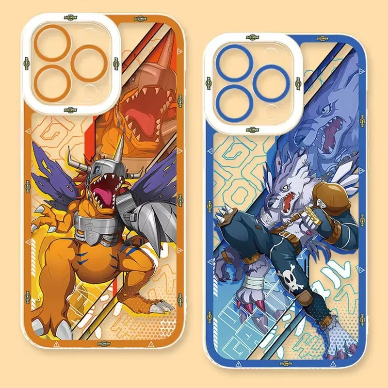 Funda de silicona suave de Anime Digimon Adventure para Samsung Galaxy S24 S23 S22 Ultra S21 S20 FE Note 20 10 Plus A15 A25 A35 A55 - imagen 2