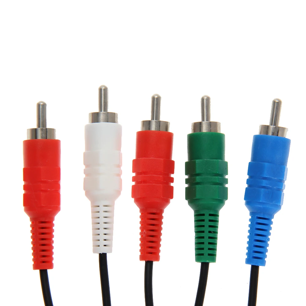 Cable de Audio y vídeo HDTV AV de 1,8 m/6 pies, Cable de componentes AV A/V para Sony PlayStation 2 3 PS2 PS3 Xbox, accesorios para juegos - imagen 4