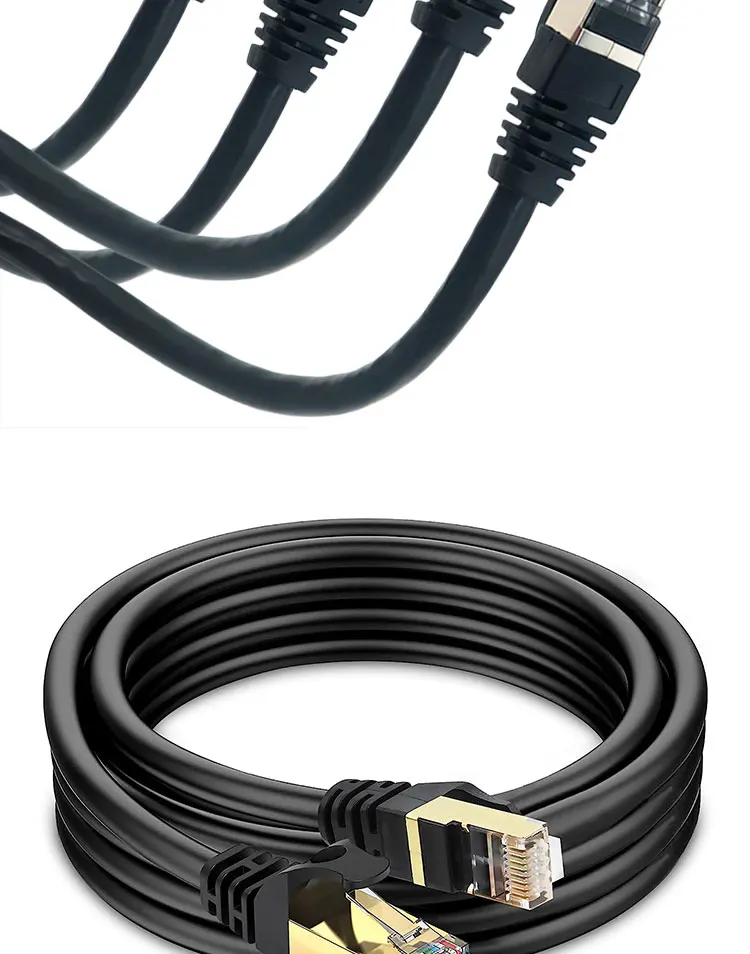 OEM 1M 3M 5M UTP FTP STP SFTP Shield Cat5 Cat5e Cat6 Ca6a Cat7 RJ45 Comunicación UV Lan Red Ethernet Patch Cable