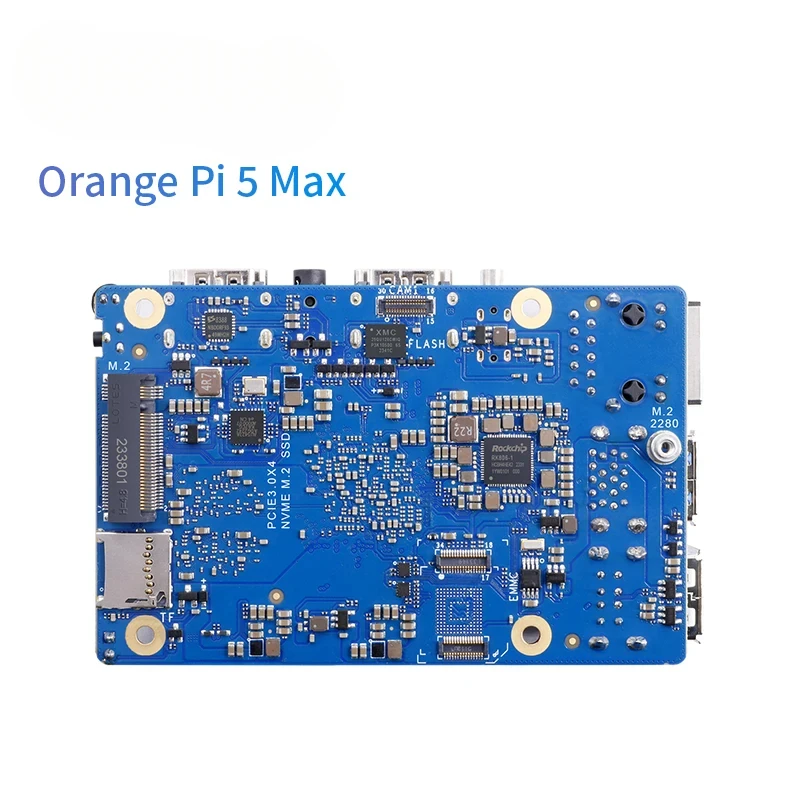 Placa de desarrollo Opi 5 Max 8G/16G RAM naranja Pi LPDDR5 Rockchip RK3588 M.2 PCIE 2,5G LAN WiFi + BT Placa OrangePi opción de ordenador - imagen 5