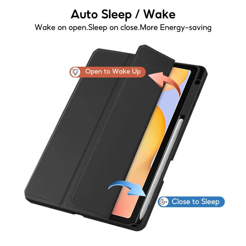 TBTIC para Samsung Tab Case S6 Lite P620 P625 2024 P613 P619 P610 P615 10,4 con ranura para portalápices - imagen 5