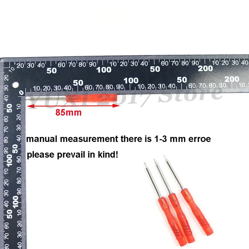 1/2 juegos de destornilladores de tres alas, destornillador para Wii Gameboy GBA SP para DS Lite NDSi Xbox One 360 PS4 PS5, herramientas de reparación - imagen 4