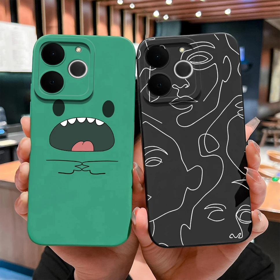 Para Realme Note 70T 4G funda de teléfono patrones de diseño divertido protección completa carcasa de alta calidad para Realme Note 70 T funda antideslizante