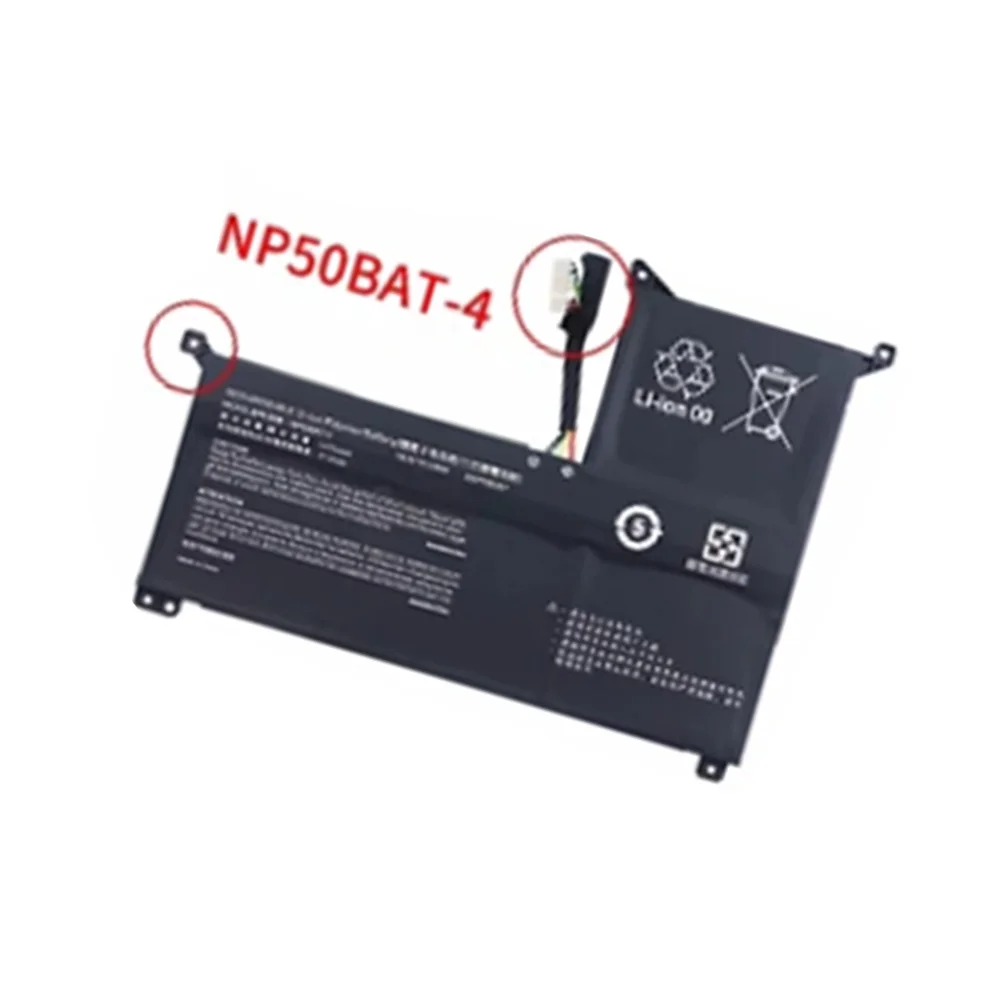 Original NP50BAT-4 NP50BAT-4-54 NP50BAT-4-73 batería del ordenador portátil F117-7 XM Focus 16 G7 KE X15 AT23 para Clevo NP70 NP7861C TX8R9 TX9R9 - imagen 5