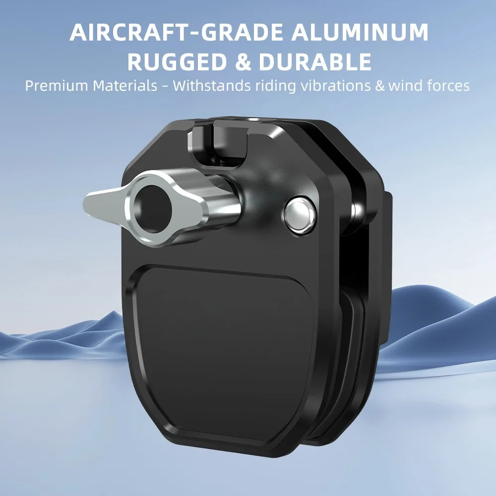 Soporte de montaje con Clip de liberación rápida para parabrisas de motocicleta, para Insta360 Go Ultra/X5/Ace Pro 2/DJI Osmo Nano/Action 5 Pro/GoPro 13 - imagen 5