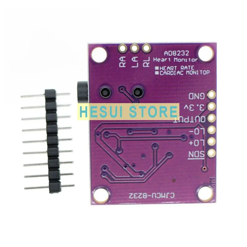Módulo sensor de monitoreo ECG AD8232 - imagen 2