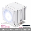 Z135 2 White PWM Fan
