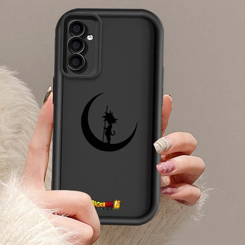D-Dragon Ball Anime Son Goku arte para Samsung A71 A56 A55 A54 A53 A51 A35 A32 A31 A16 A15 A06 funda de teléfono con escalera ocular - imagen 3