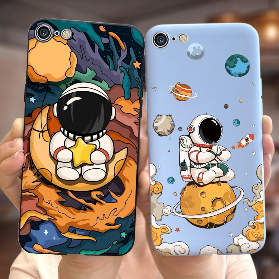 Funda de teléfono para Apple iPhone 7 Plus, carcasa bonita de silicona suave, parachoques trasero para iPhone 8 Plus - imagen 4