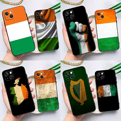 Funda con bandera irlandesa de Irlanda para Huawei Nova 9 10 SE 3i 7i 8i 11i 12i Y60 Y61 Y70 Y72 Y73 Y90 Y91 P20 P30 P40 Lite