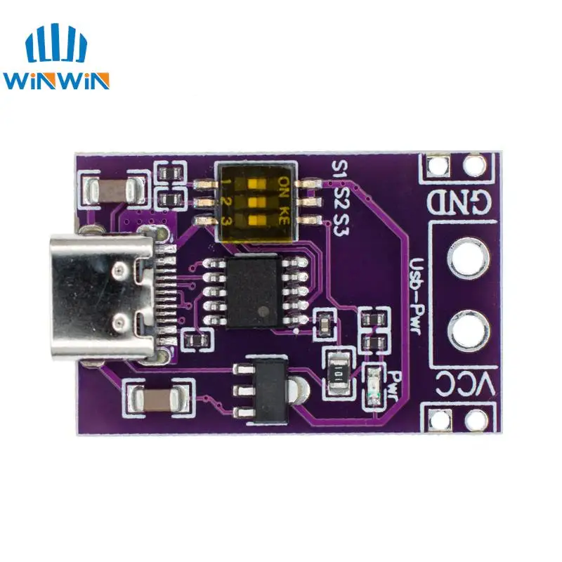 PD/QC/AFC carga rápida señuelo disparador soporte 5V 9V 12V 15V 20V salida de voltaje fijo PD2.0 PD3.0 a DC Spoof Scam